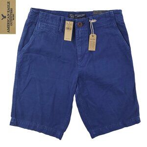American Eagle Shorts Below Knee Longer 12" Inseam Cotton Men "30" Real 32 Waist